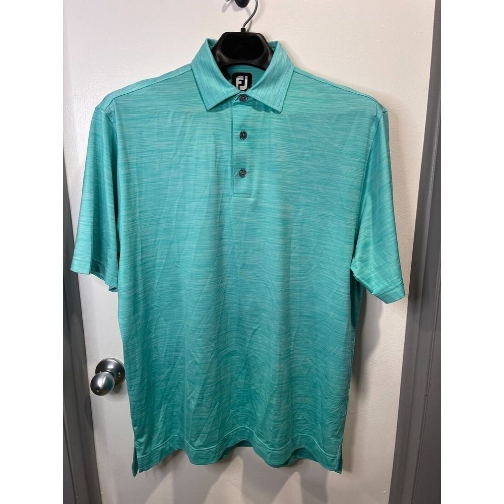 FootJoy Men's Polo Short Sleeve (Green) Size L